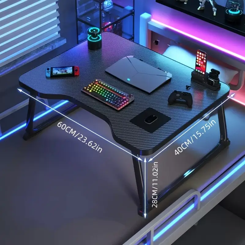 Foldable Small Table for Gaming and Study - Image 3