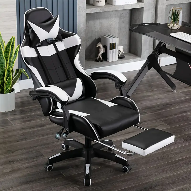 Ergonomic Gaming Chair with Adjustable Support