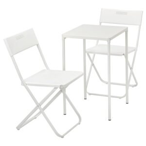 White Outdoor Table And Chairs