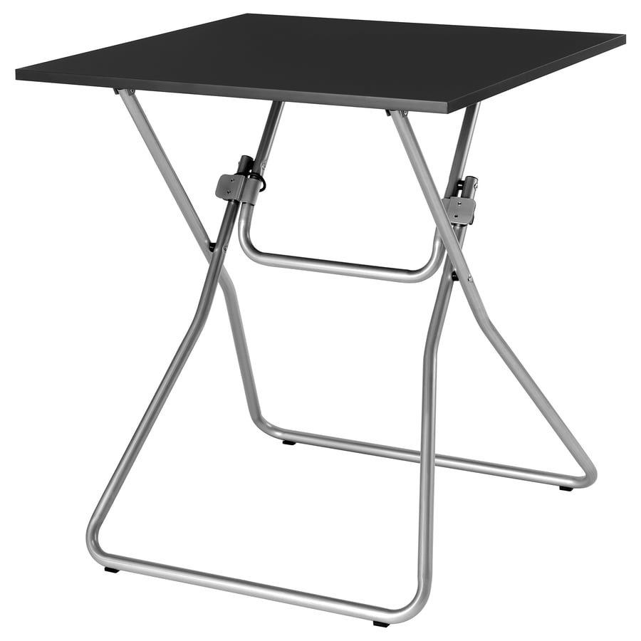 Black Folding Plastic Table