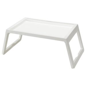 White Portable Bed Tray Table