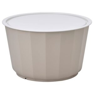 Beige Outdoor Coffee Table