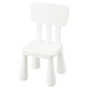 White Children Plastic Chair