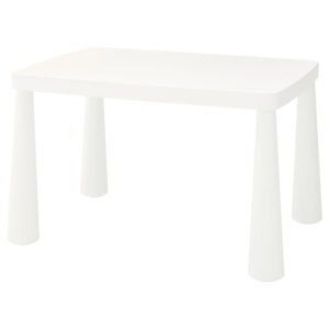 White Outdoor Children Table