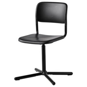 Black Swivel Utility Chair