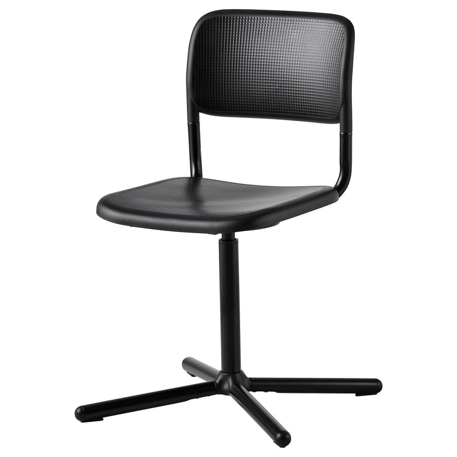 Black Swivel Utility Chair