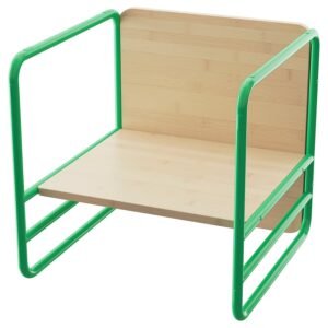 Green Child Chair Table Unit