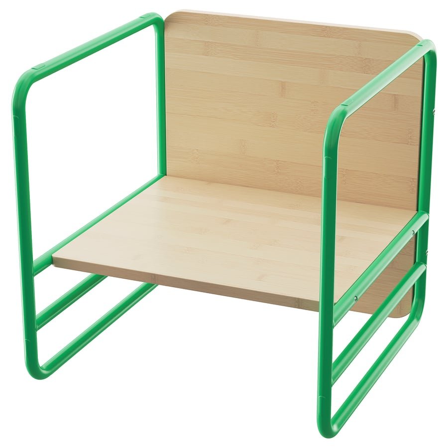 Green Child Chair Table Unit