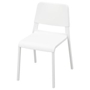 White Lightweight Plastic Chair