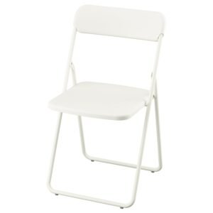 White Folding Plastic Chair