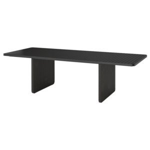 Large Dark Grey Outdoor Table